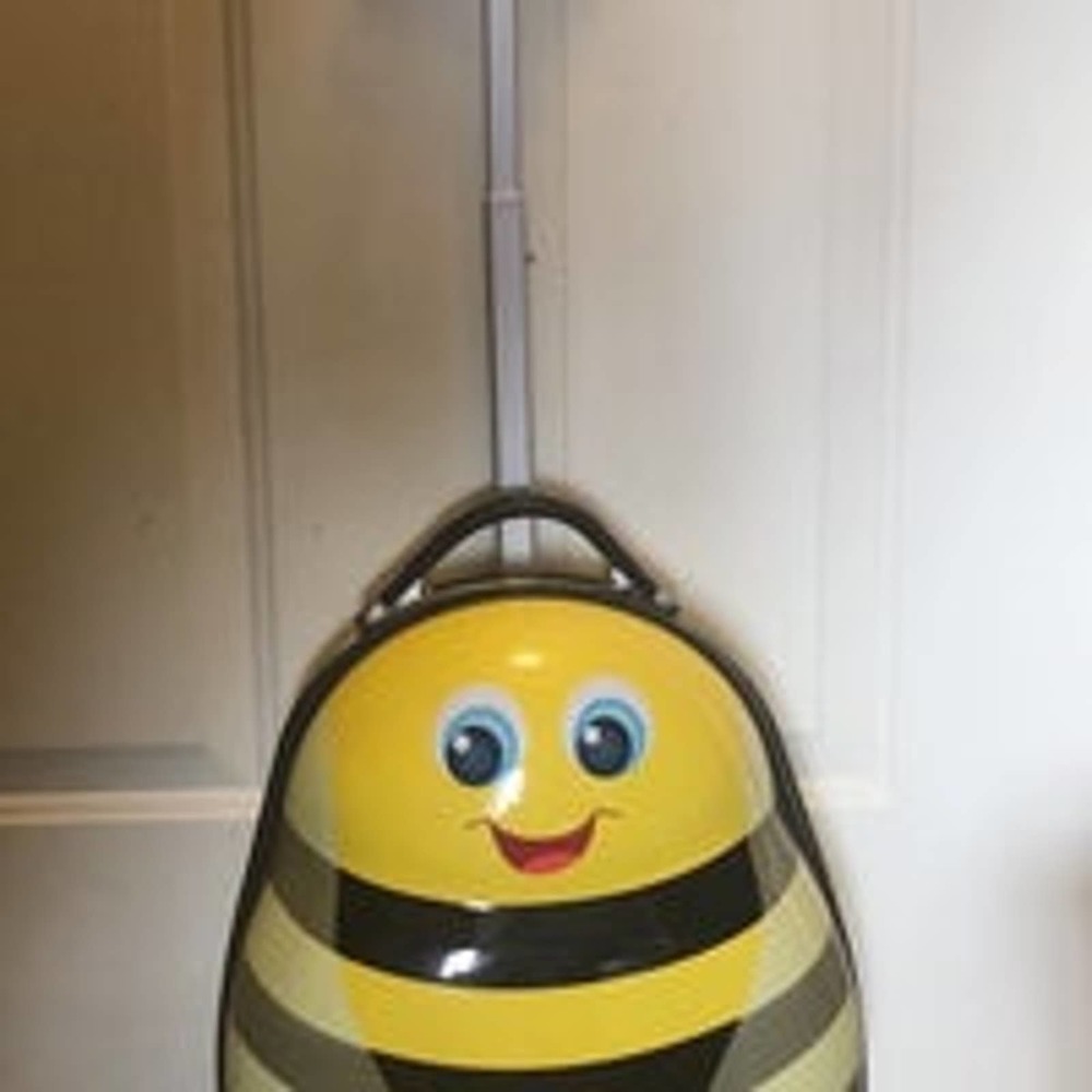 Heys Bumblebee Hardside Suitcase and Bookbag Set. NWOT - Picture 6 of 9